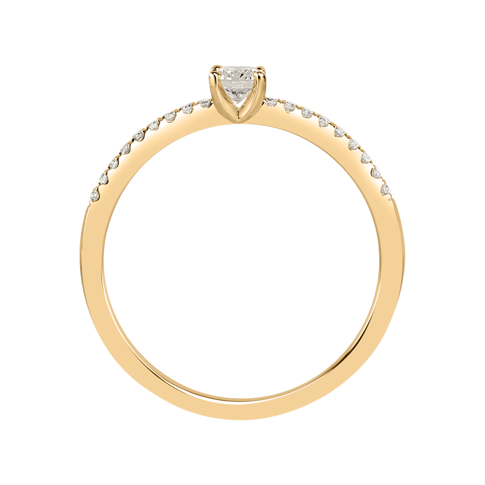 Prsten s diamanty Gem Simplicity