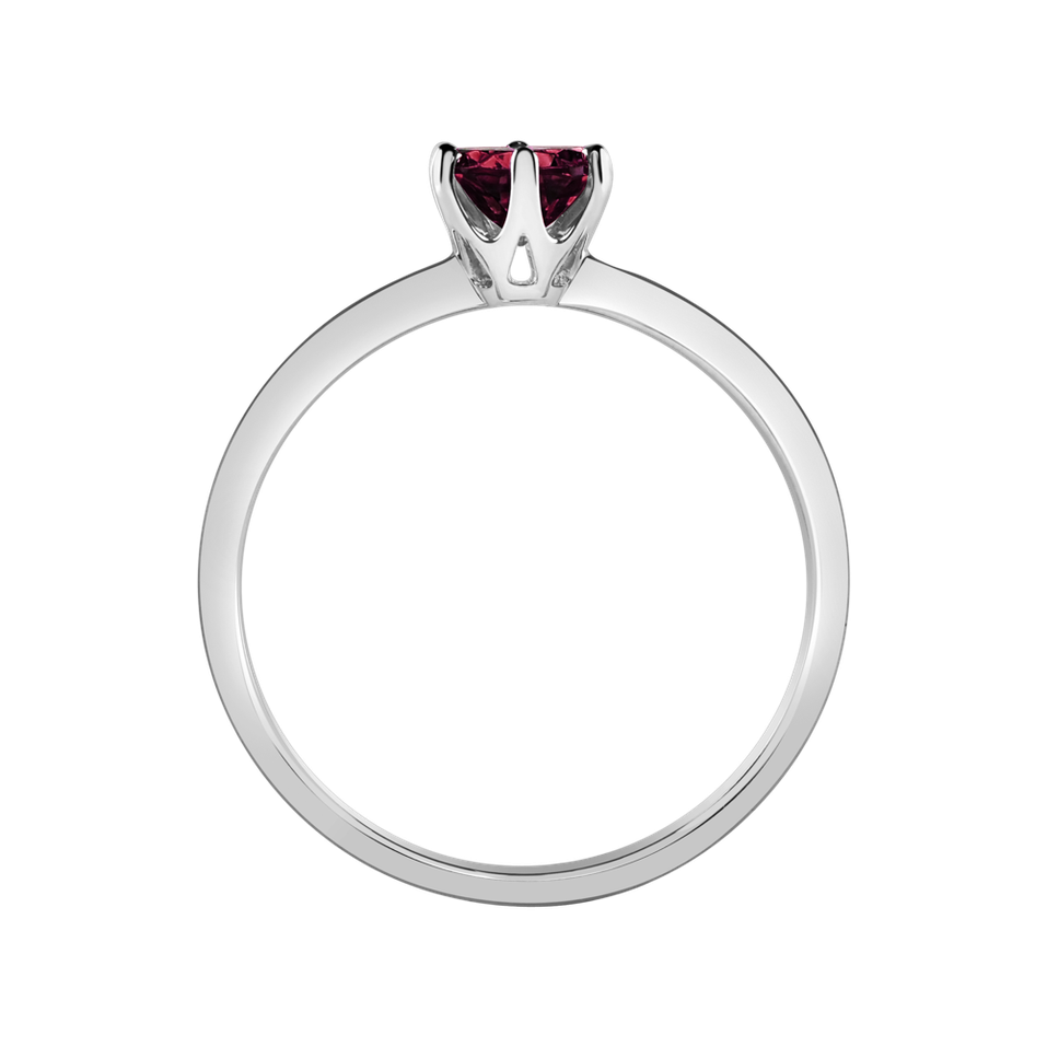 Prsten s rhodolitem Bonbon