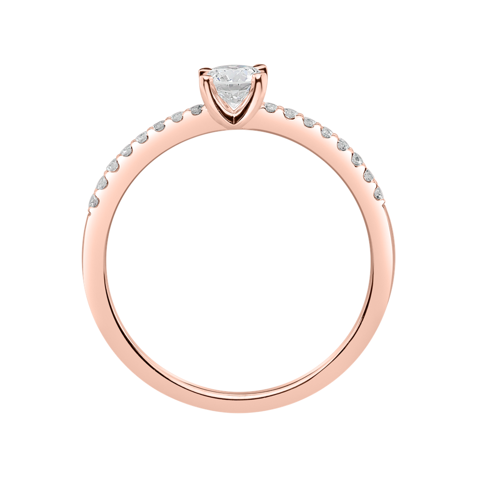 Prsten s diamanty Gem Simplicity