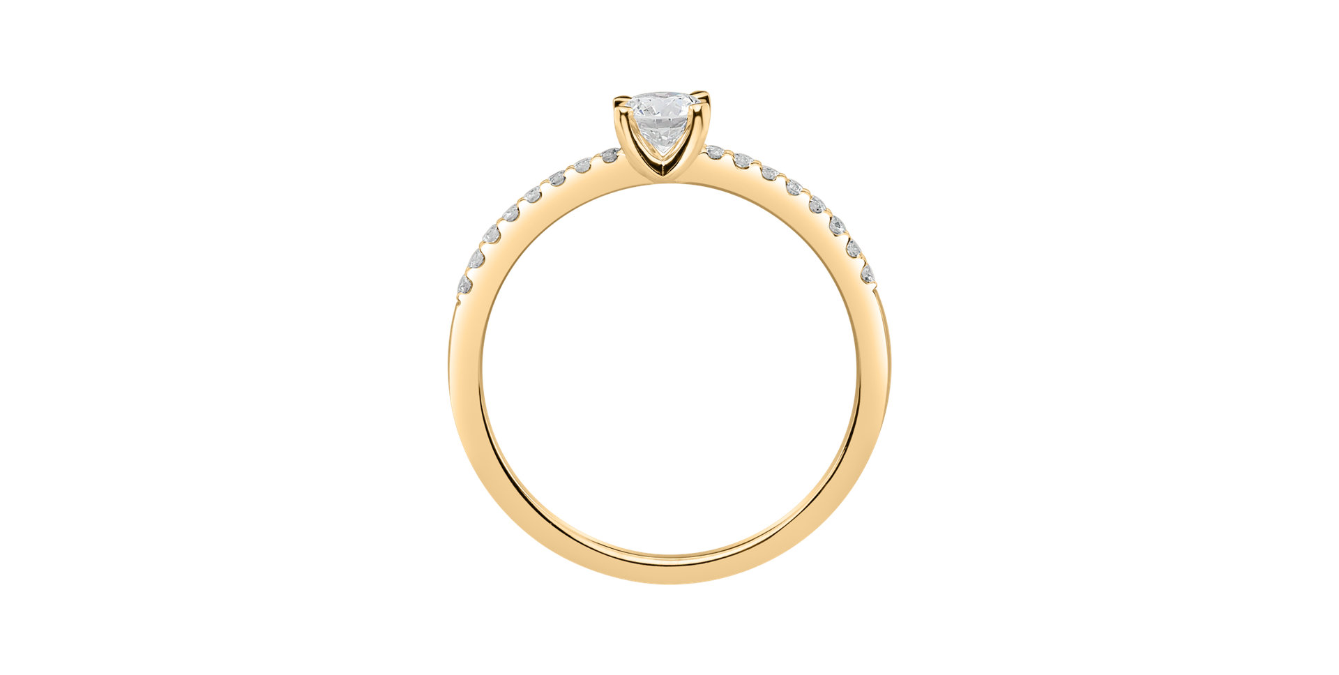 Prsten s diamanty Gem Simplicity