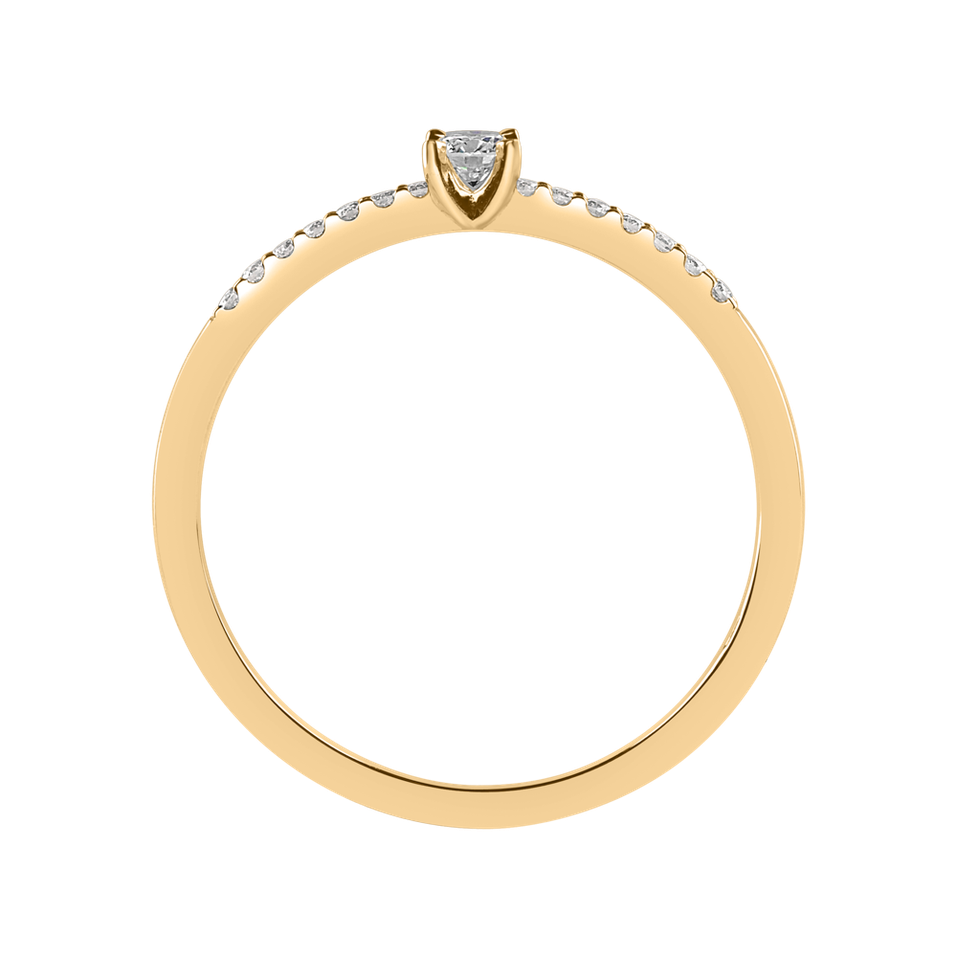 Prsten s diamanty Gem Simplicity