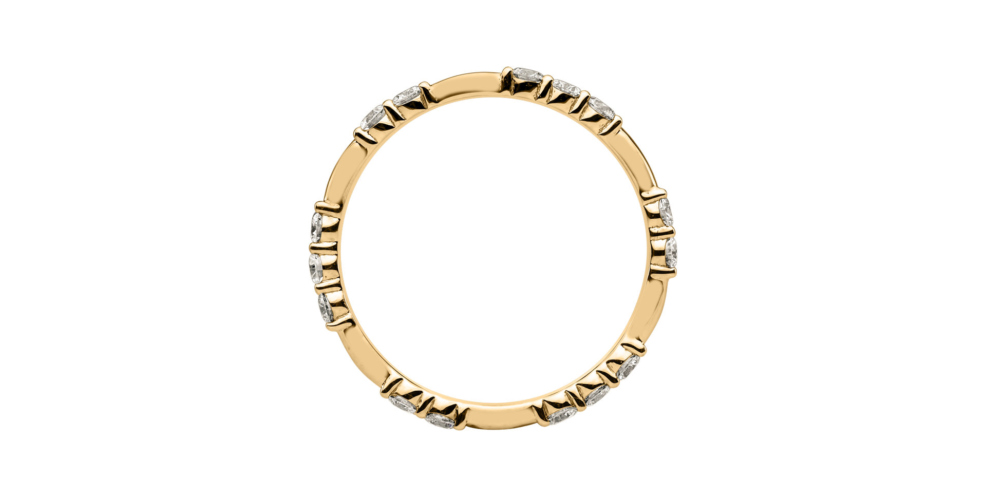 Prsten s diamanty Triple Galaxy