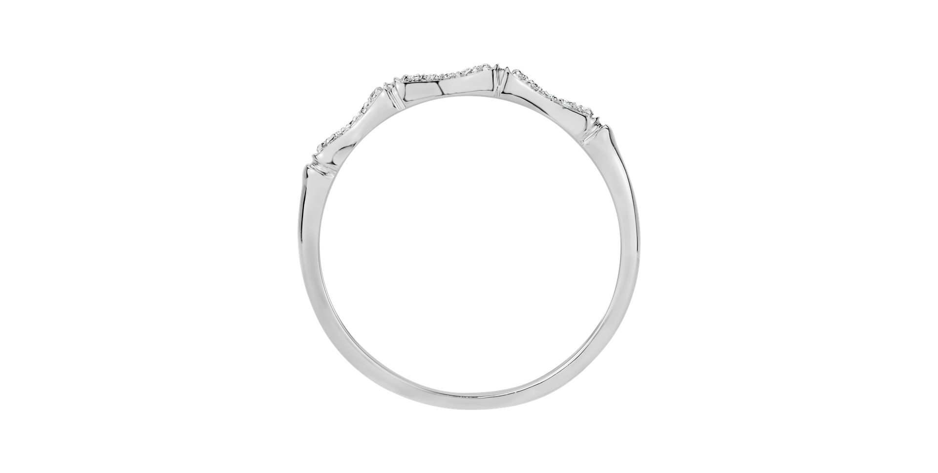 Prsten s diamanty Simplicity