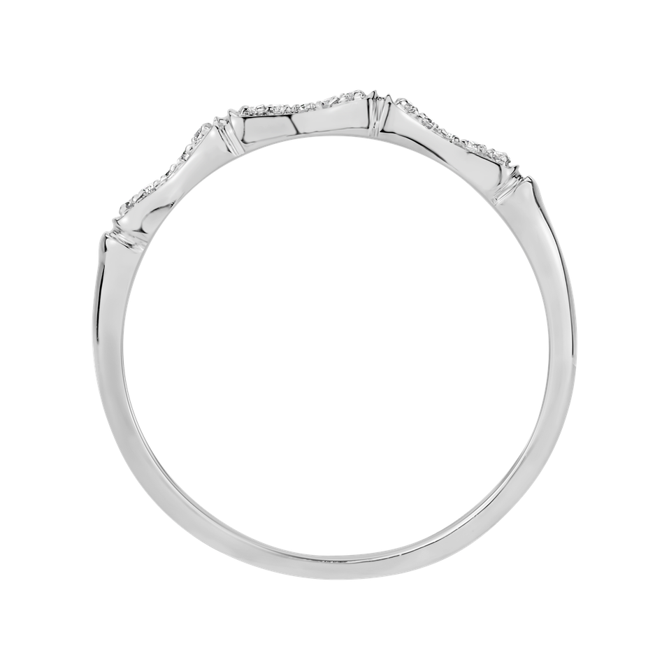 Prsten s diamanty Simplicity