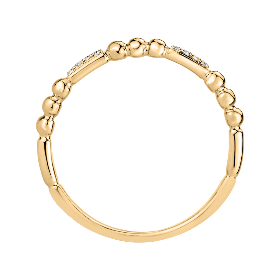 Prsten s diamanty Simplicity