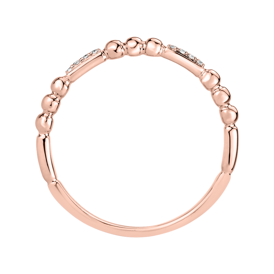 Prsten s diamanty Simplicity