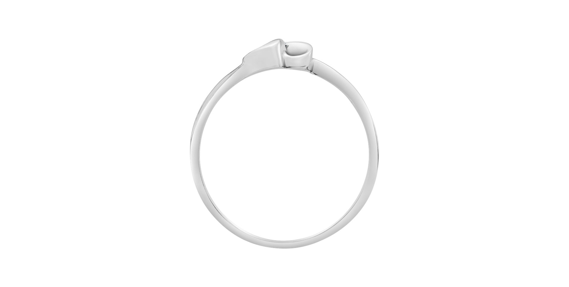 Prsten s diamantem Love Message