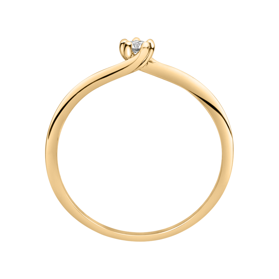 Prsten s diamantem Vivid Love