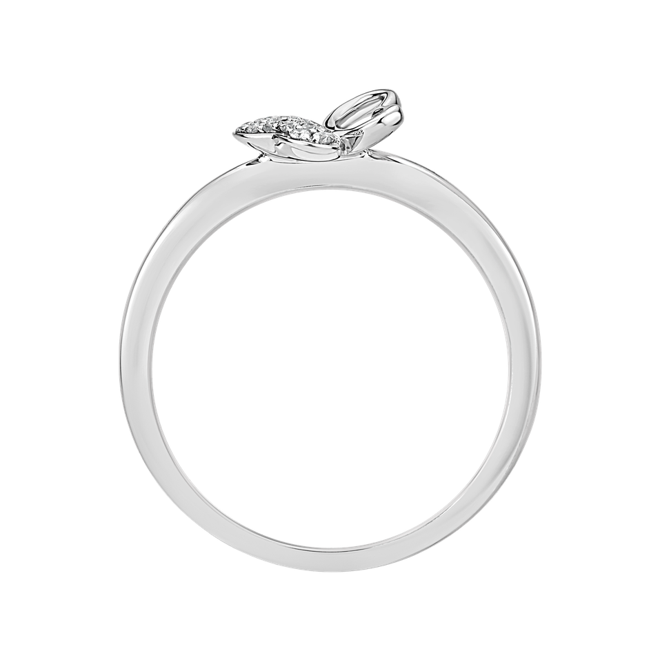 Prsten s diamanty Butterfly