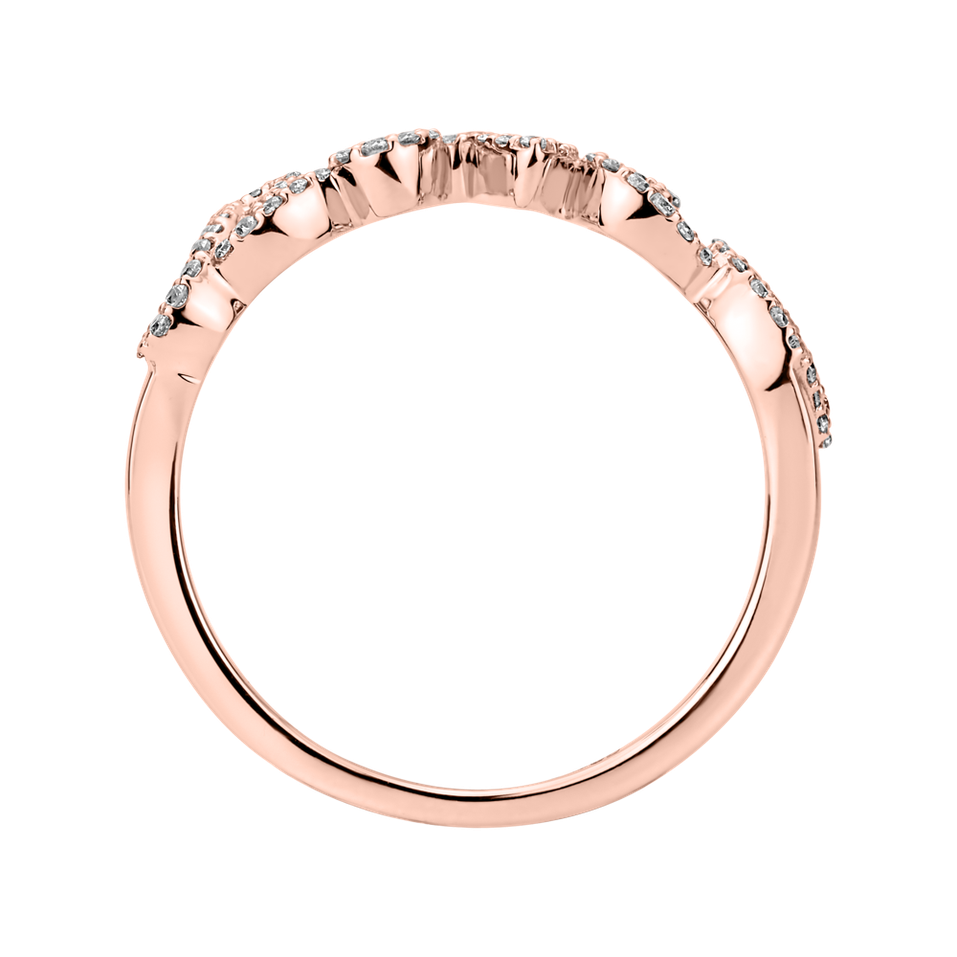 Prsten s diamanty Love