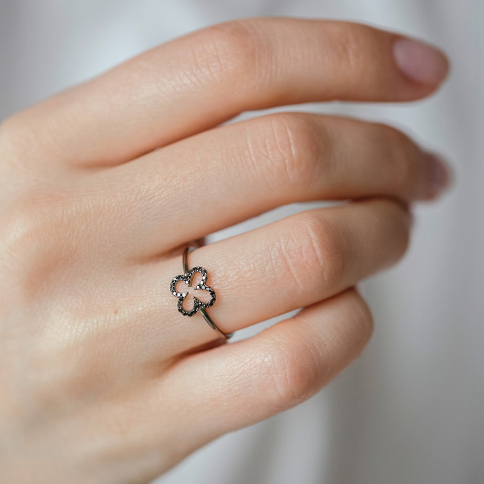 Prsten s diamanty Glamour