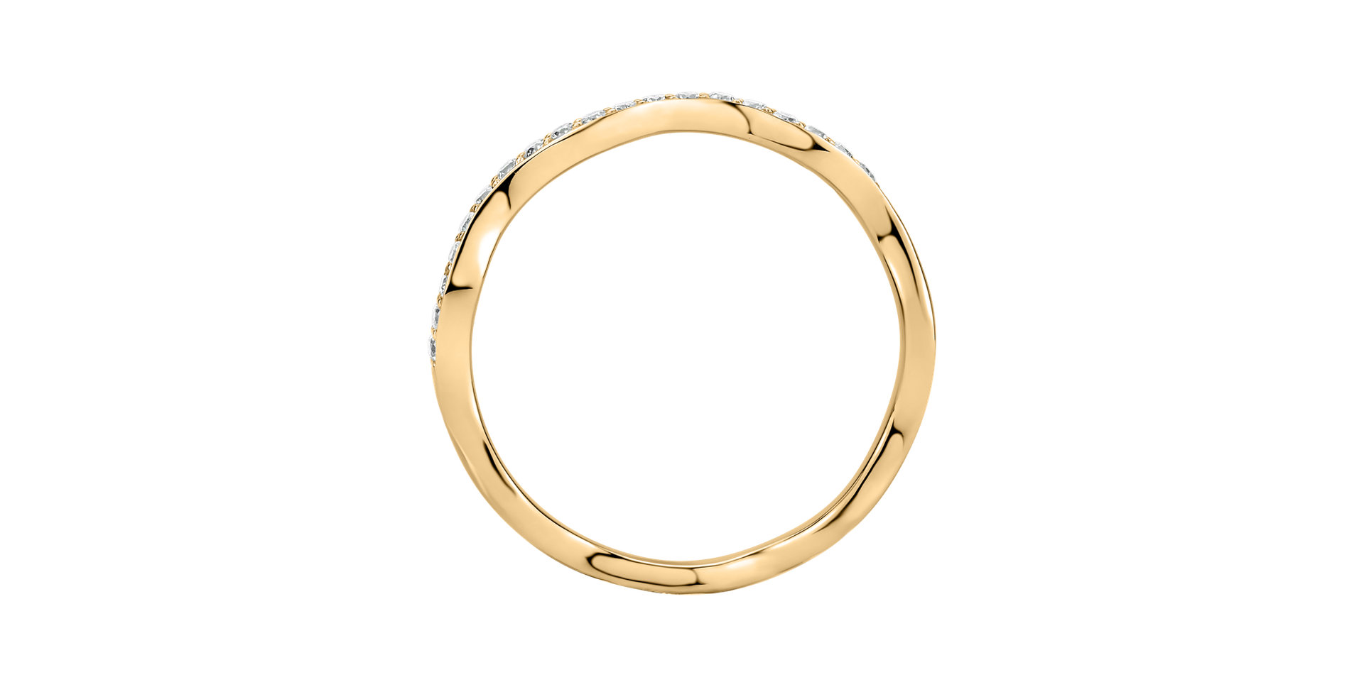 Prsten s diamanty Simplicity