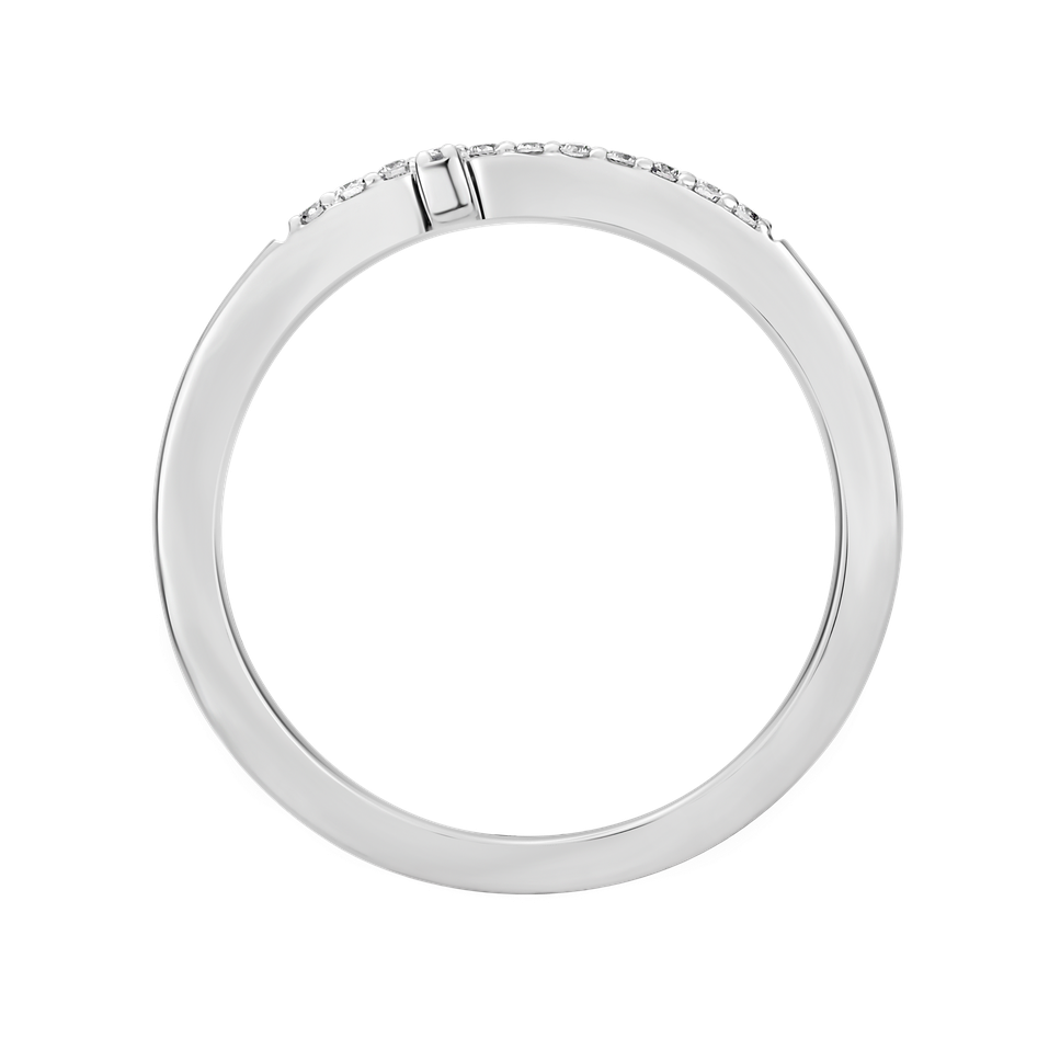 Prsten s diamanty Cross