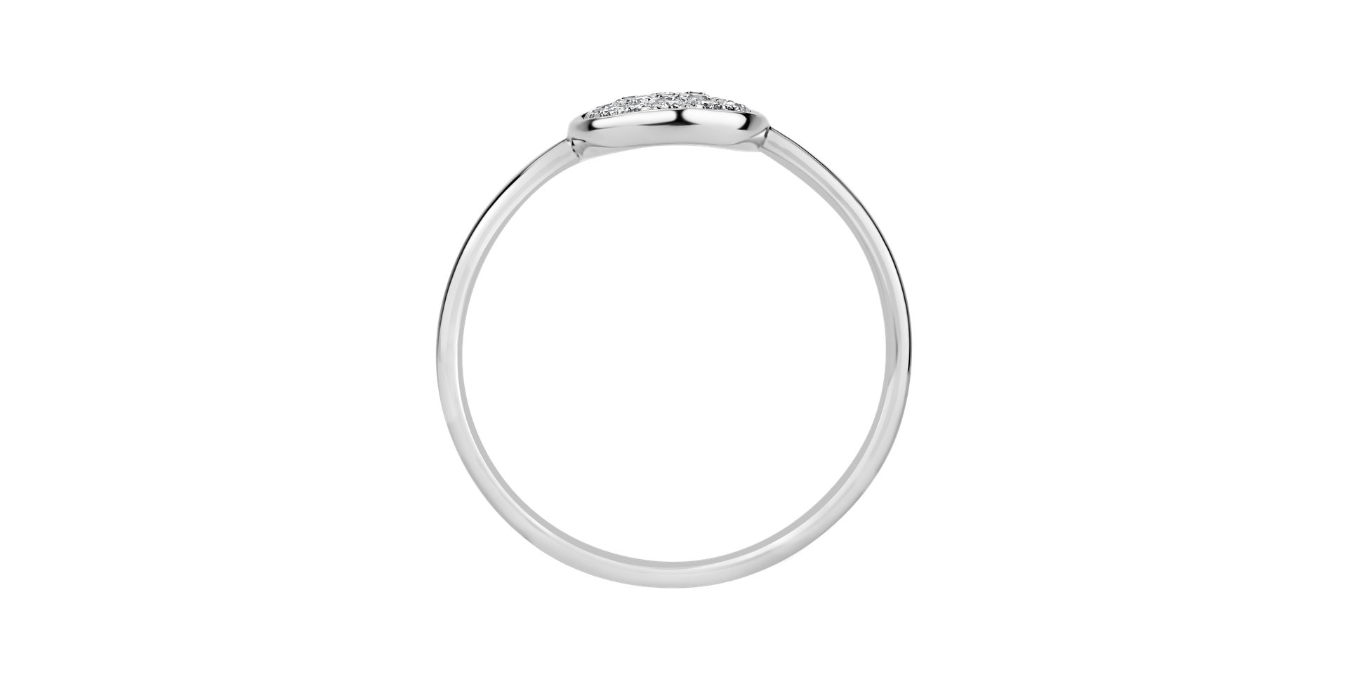 Prsten s diamanty Simplicity