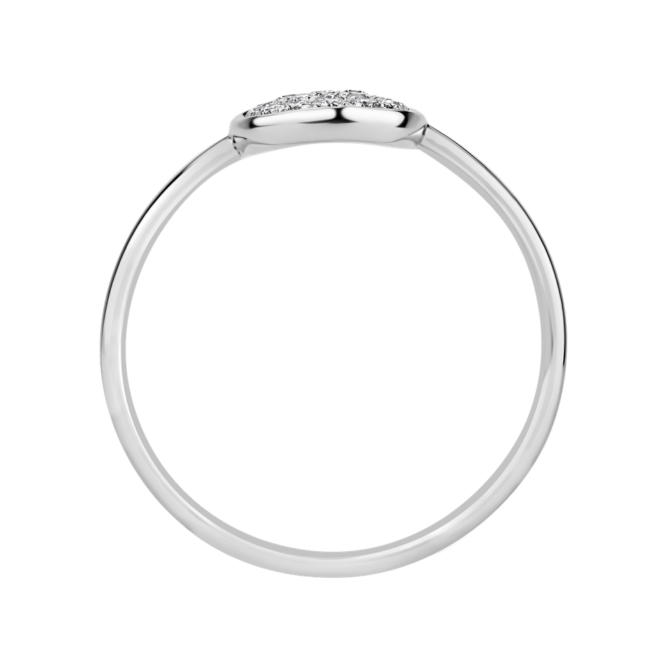 Prsten s diamanty Simplicity