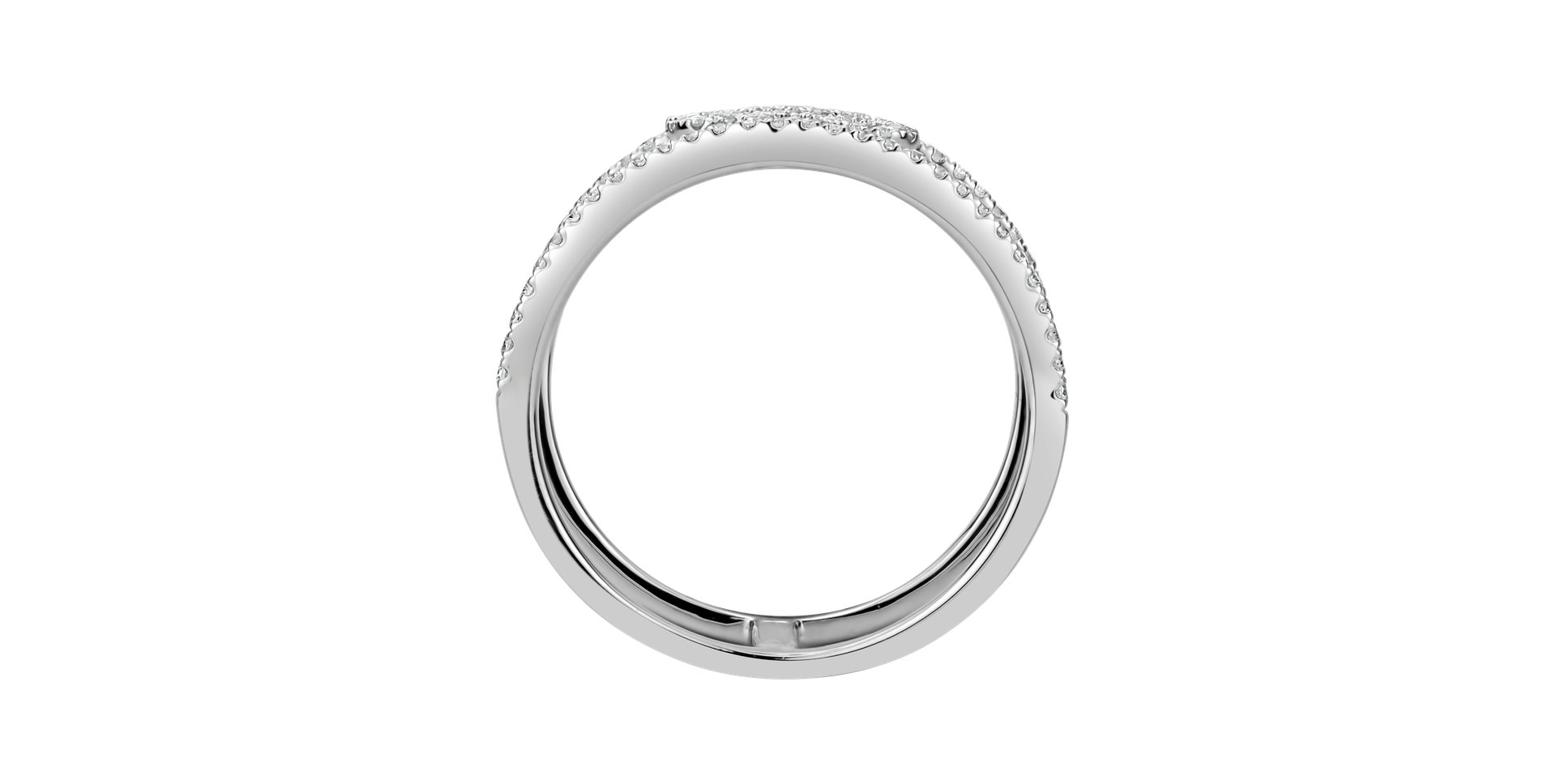 Prsten s diamanty Glamour Flower