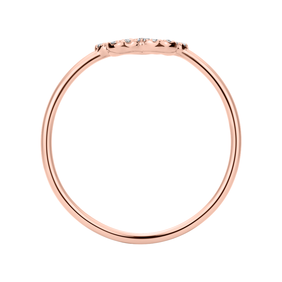 Prsten s diamanty Glamour Flower