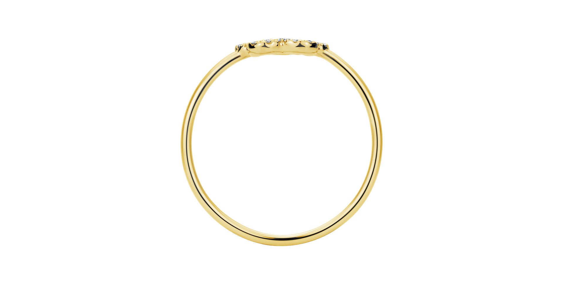 Prsten s diamanty Glamour Flower