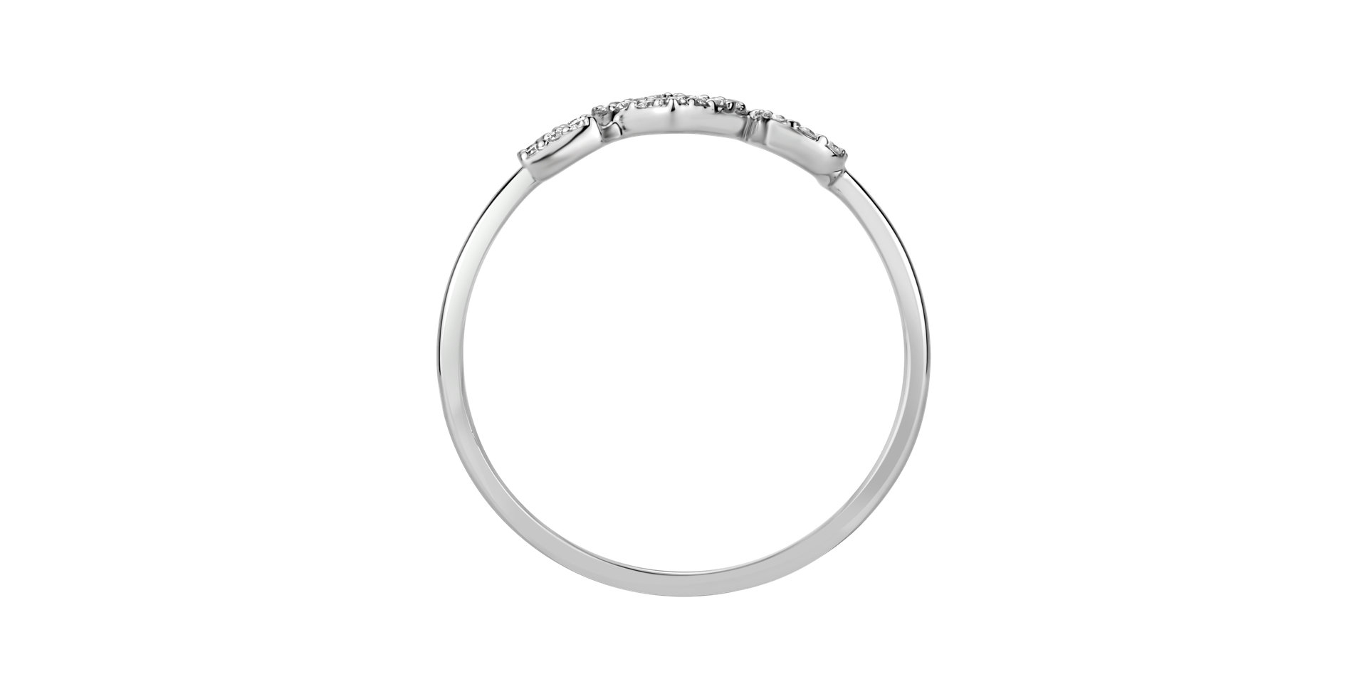 Prsten s diamanty I love you