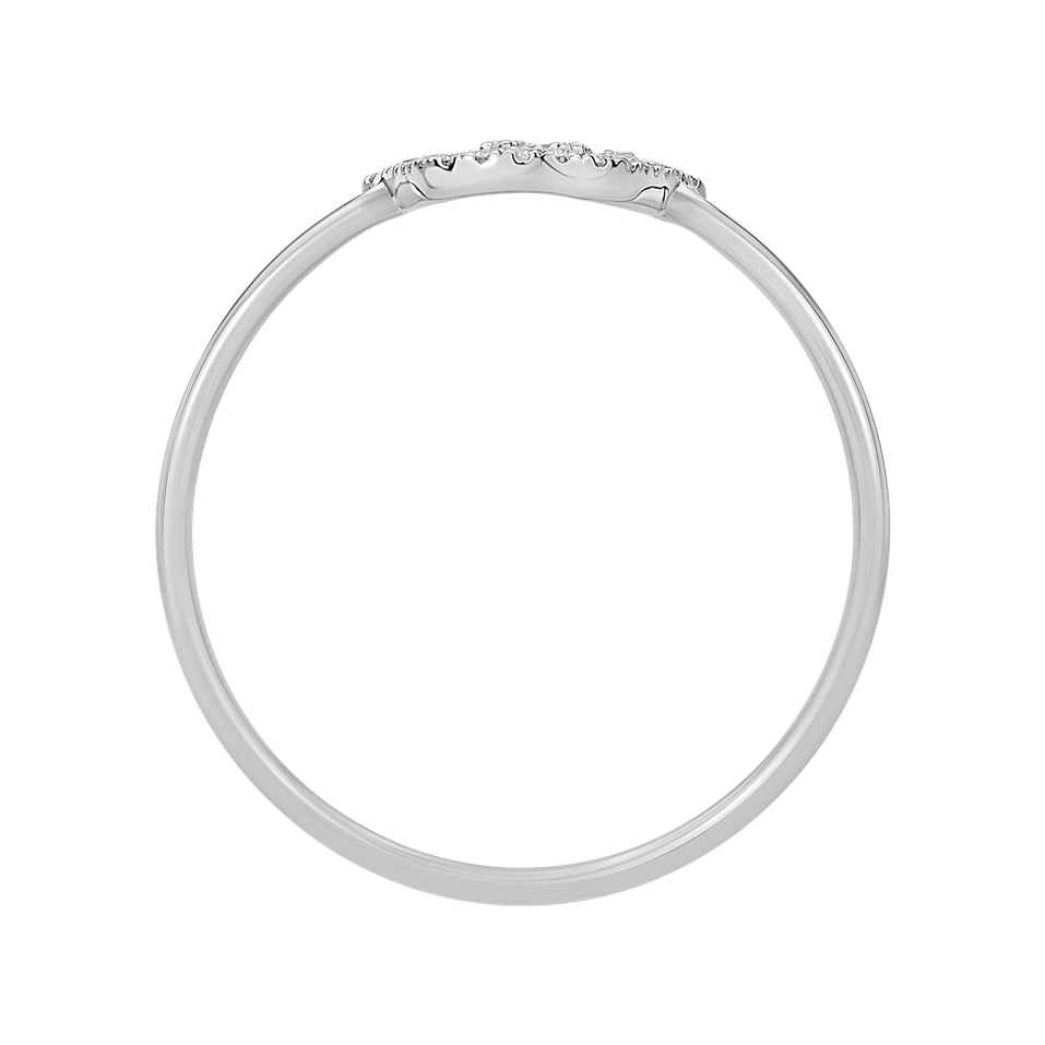 Prsten s diamanty Hamsa