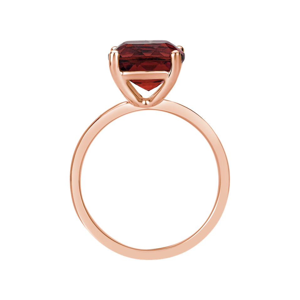 Prsten s rhodolitem Bonbon