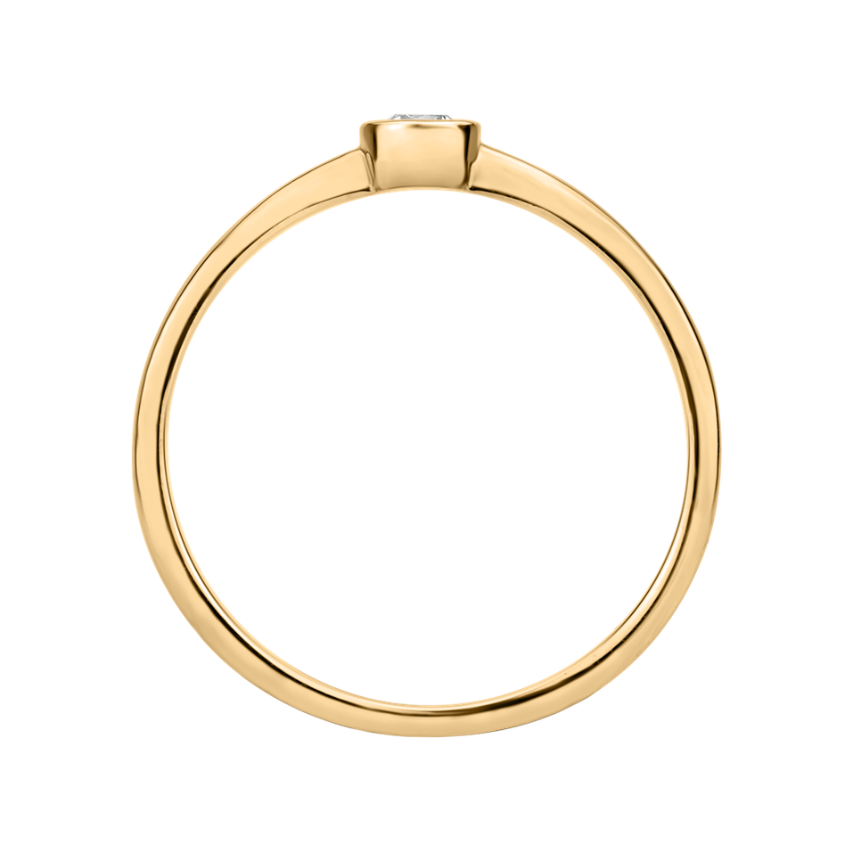 Prsten s diamantem Seductive Glow