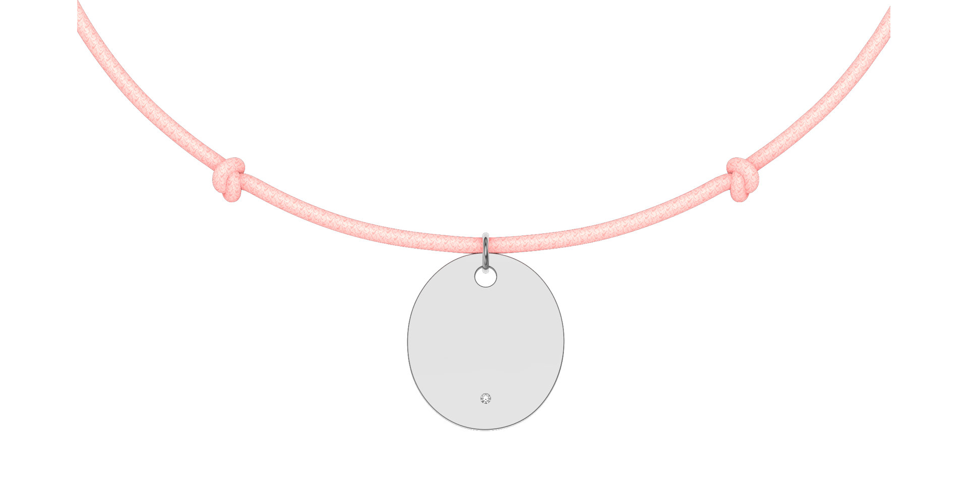 Diamantový náramek se šňůrkou Secret Love