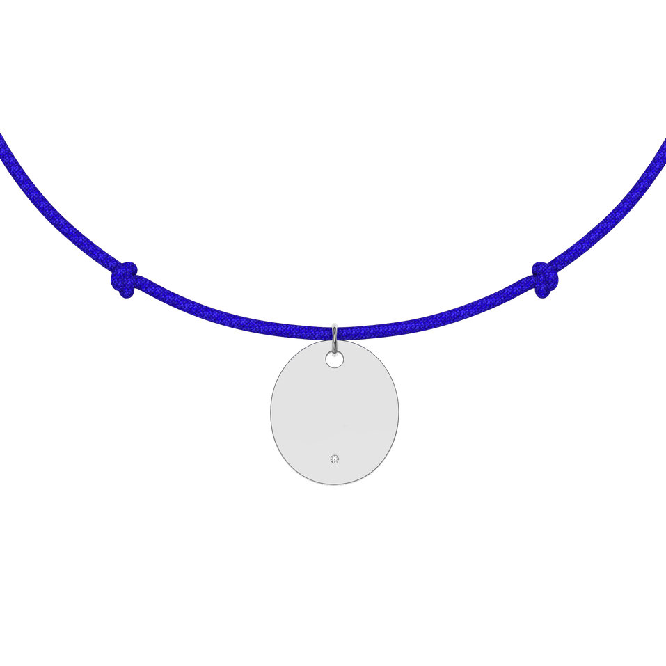 Diamantový náramek se šňůrkou Secret Love