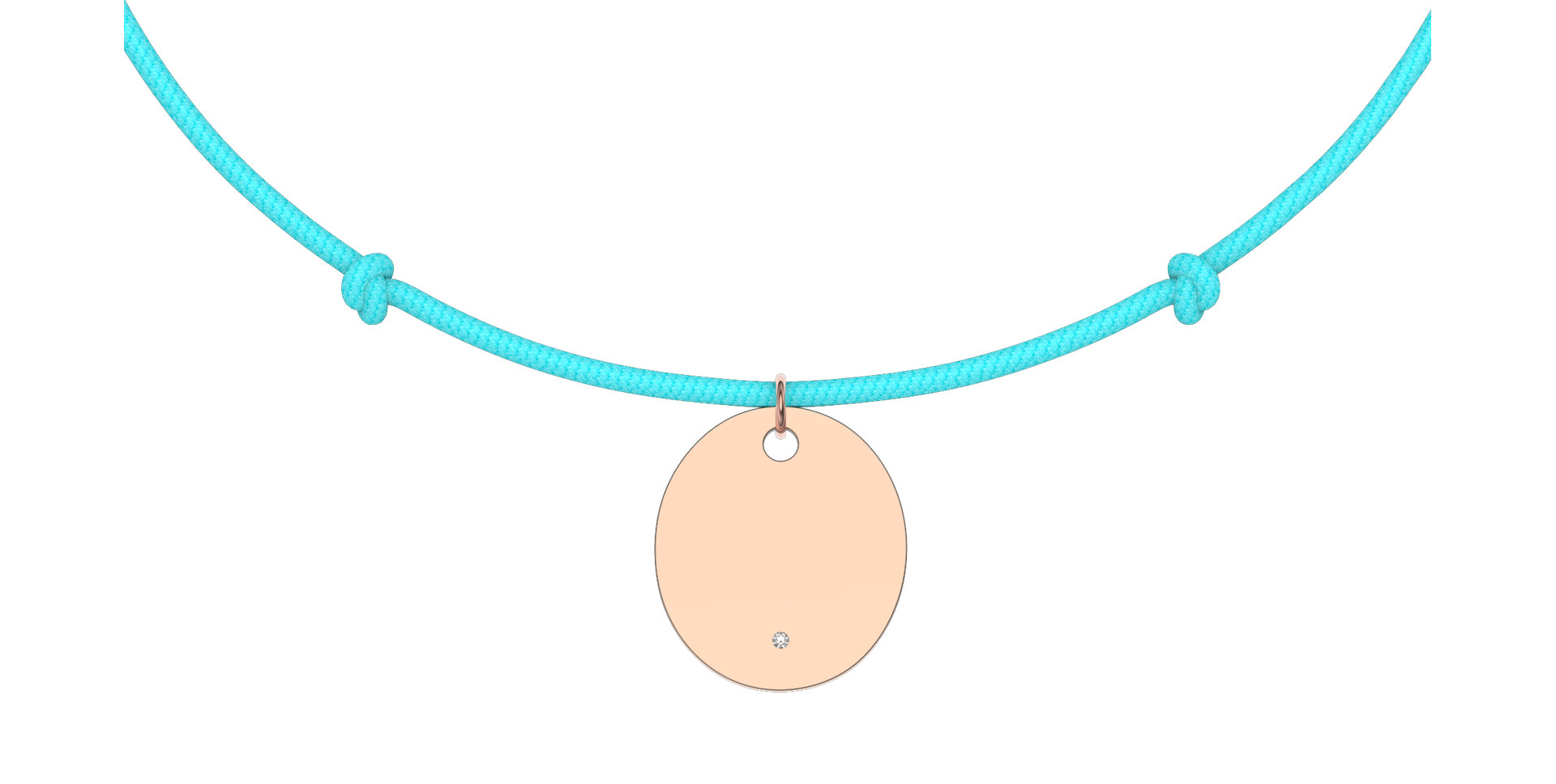 Diamantový náramek se šňůrkou Secret Love