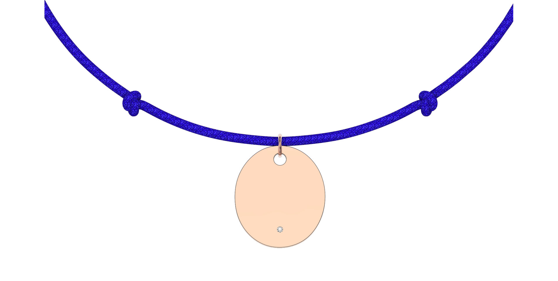 Diamantový náramek se šňůrkou Secret Love