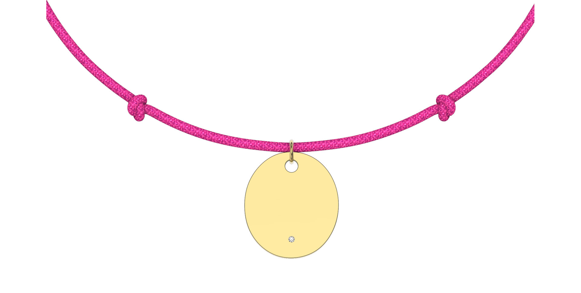 Diamantový náramek se šňůrkou Secret Love