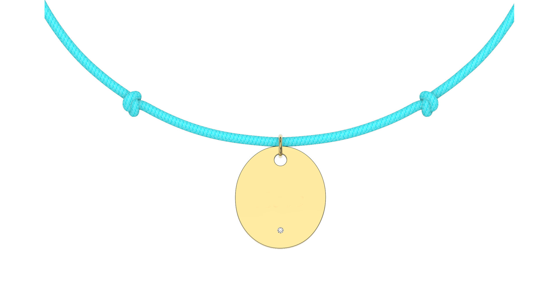 Diamantový náramek se šňůrkou Secret Love