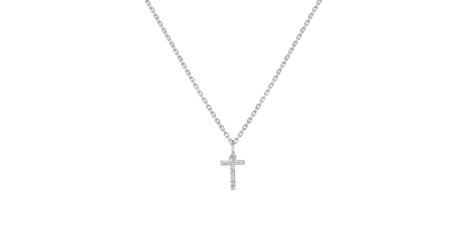 Přívěsek s diamanty Line Glitter  T