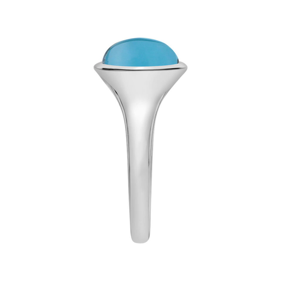 Prsten s topazem swiss Bonbon