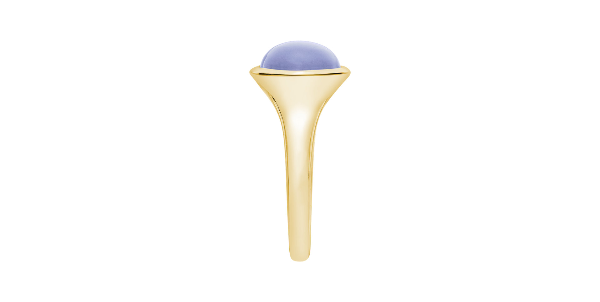 Prsten s chalcedonem blue Bonbon