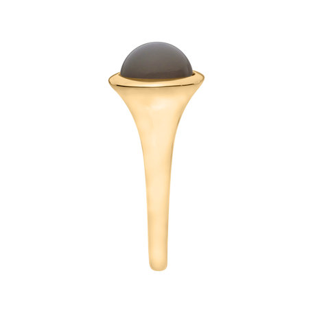 Prsten s měsíčním kamenem gray Bonbon