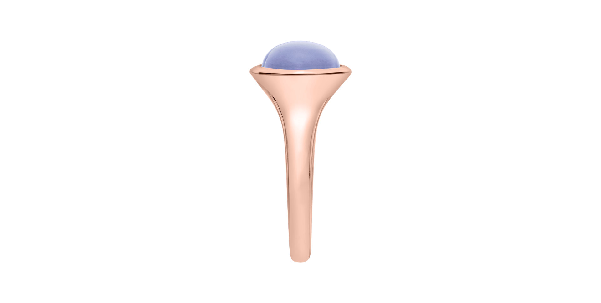 Prsten s chalcedonem blue Bonbon