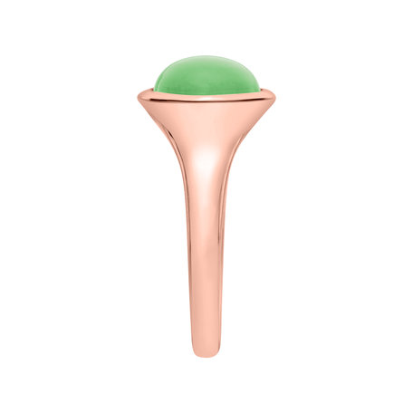 Prsten s chryzoprasem Bonbon