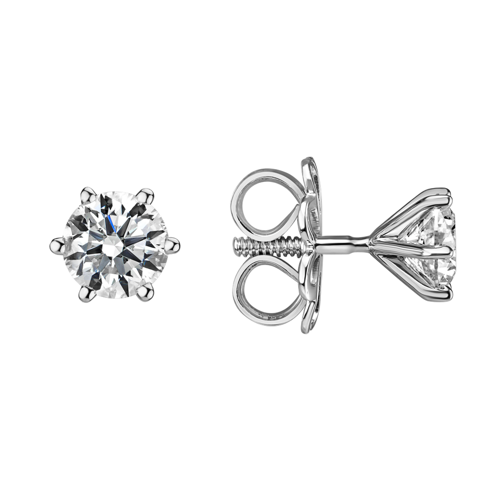 Náušnice s diamantem Essential Sparks