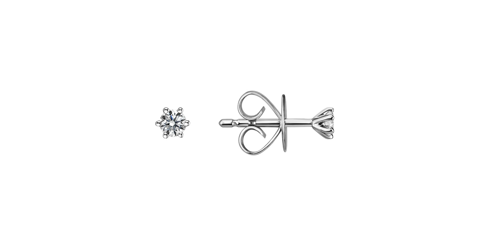 Náušnice s diamantem Essential Sparks