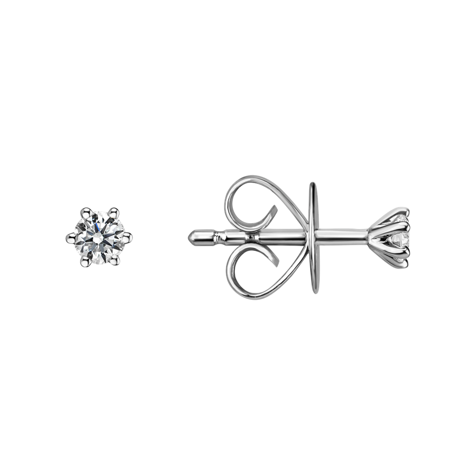 Náušnice s diamantem Essential Sparks