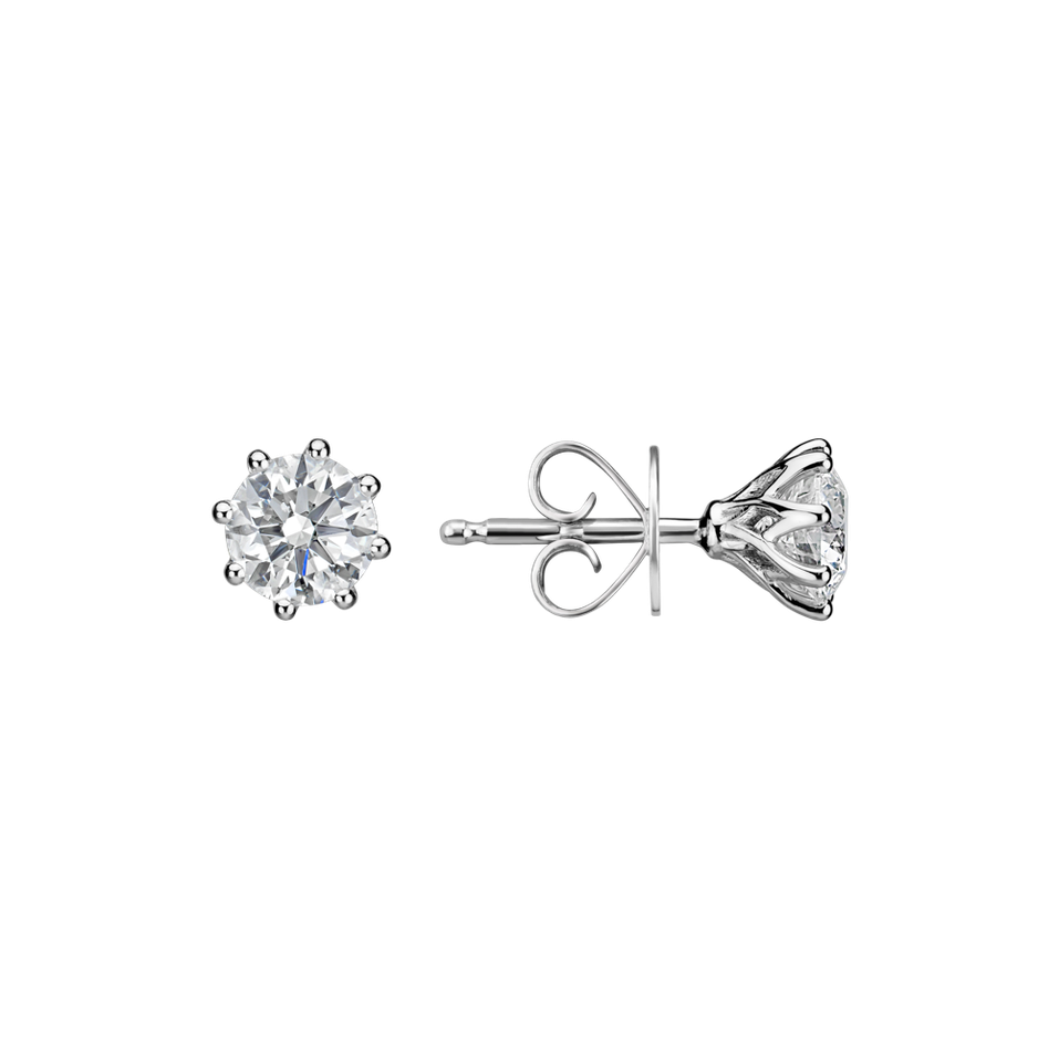 Náušnice s diamantem Essential Sparks