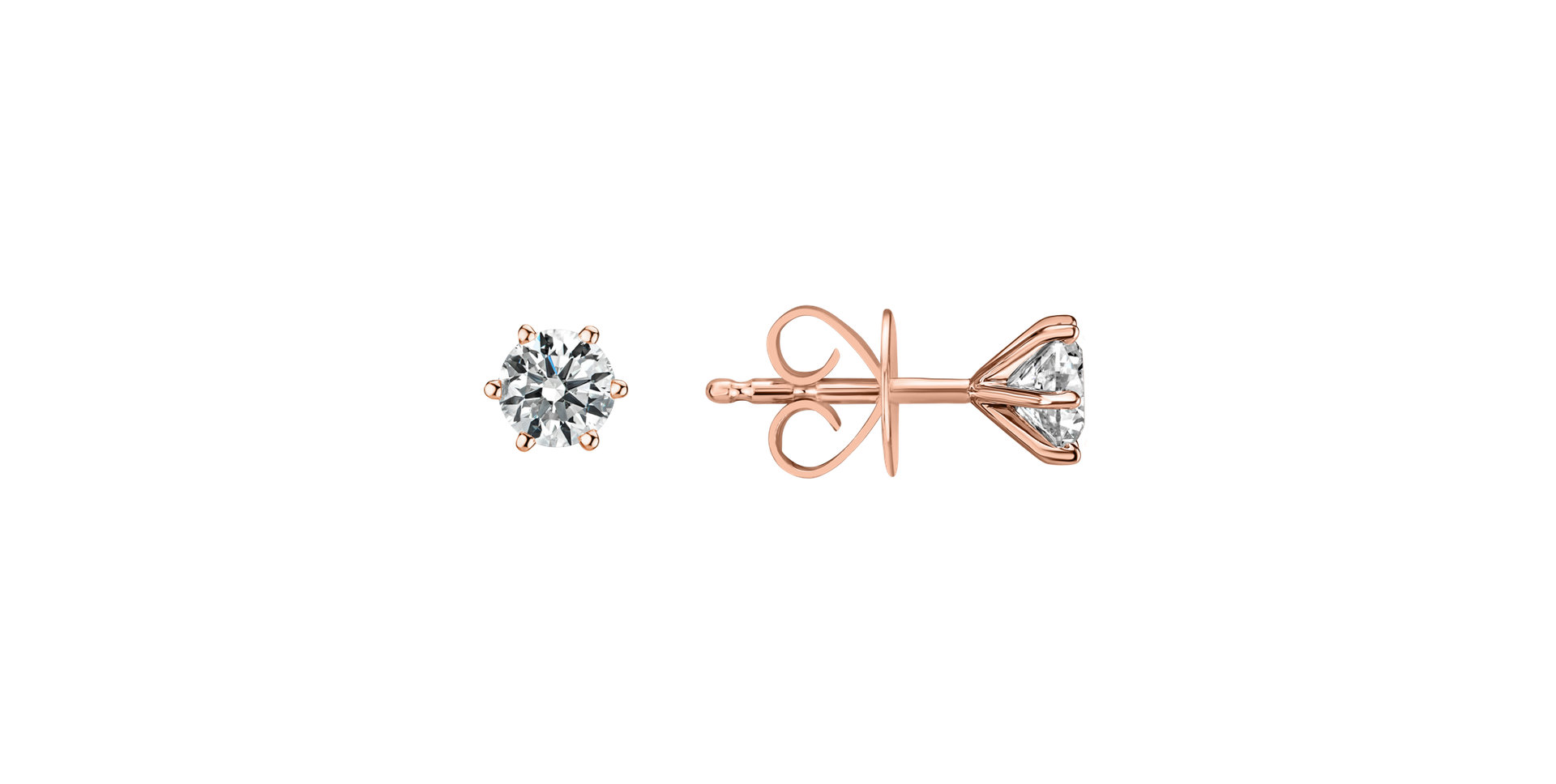 Náušnice s diamantem Essential Sparks