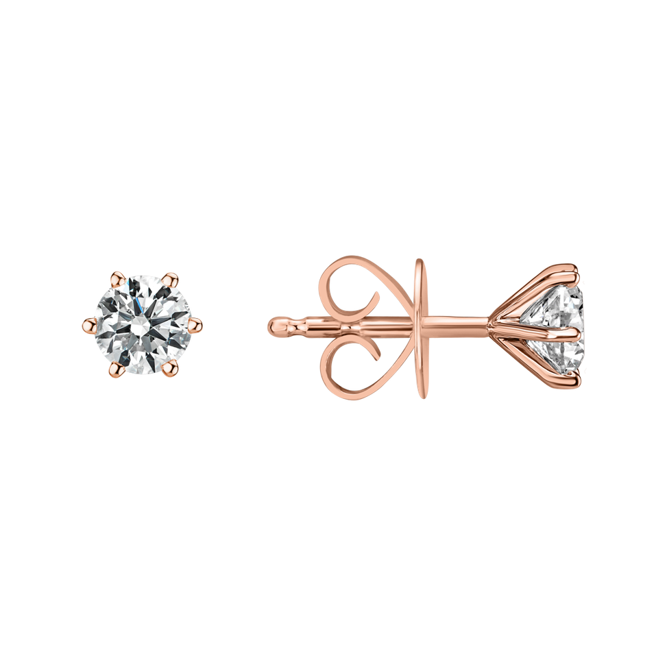 Náušnice s diamantem Essential Sparks