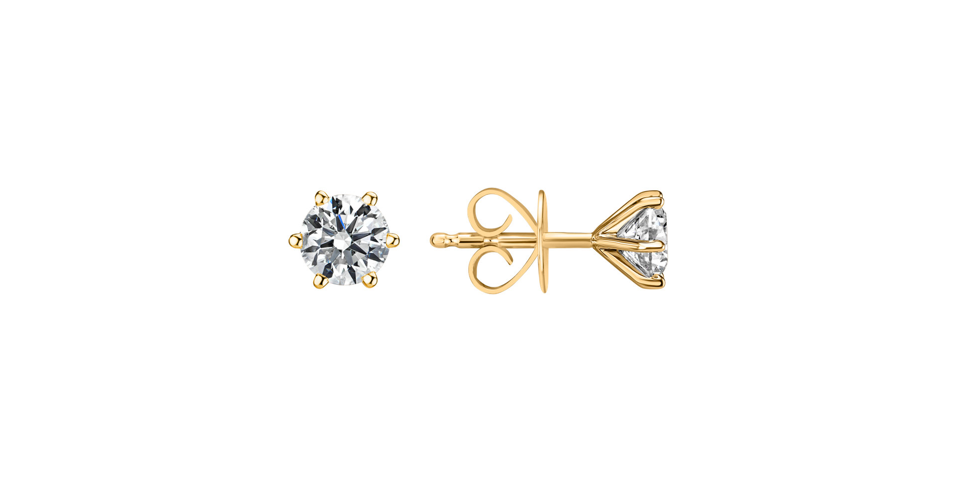 Náušnice s diamantem Essential Sparks