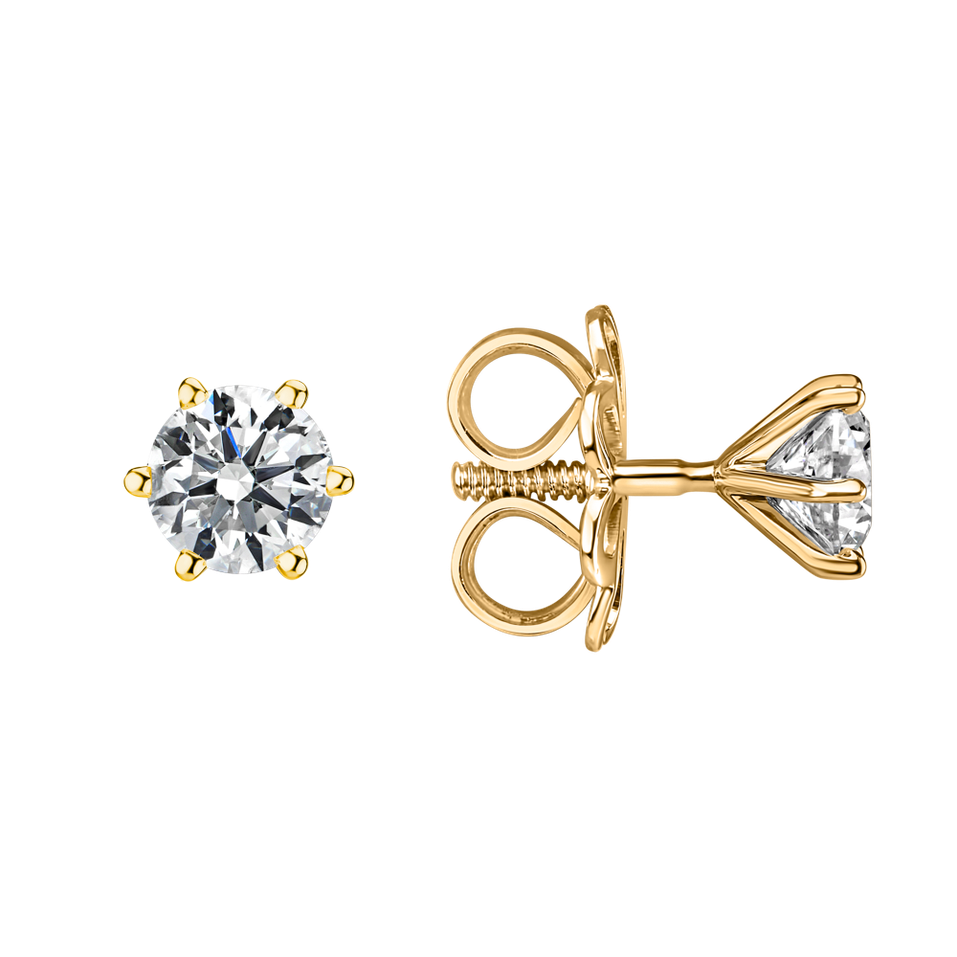 Náušnice s diamantem Essential Sparks