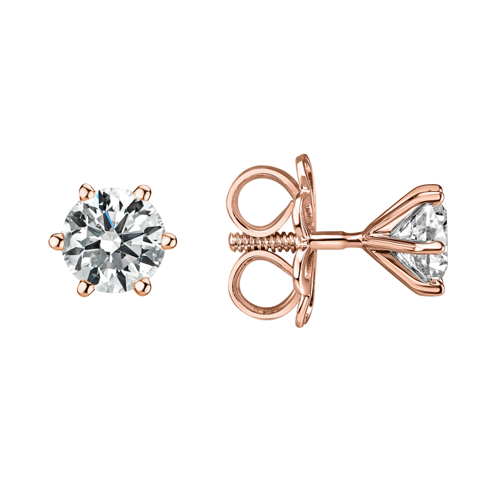 Náušnice s diamantem Essential Sparks