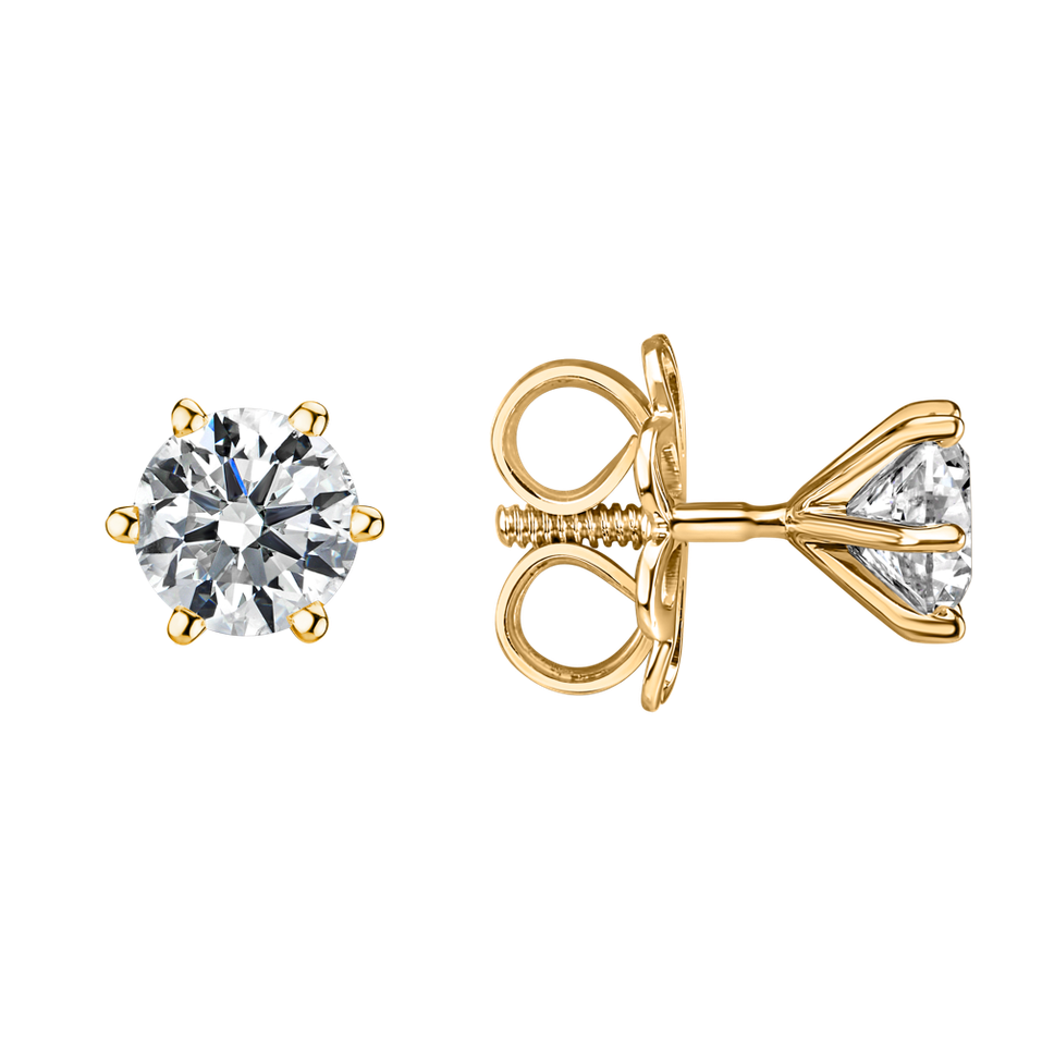 Náušnice s diamantem Essential Sparks