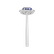 Prsten s diamanty a tanzanitem Princess3