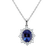 Přívěsek s diamanty a tanzanitem Princess3